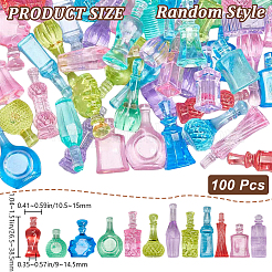 100шт пластиковые бусины KY-CP0001-14