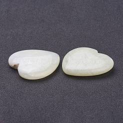 Натуральный сюянь нефрит сердце любовь камень G-J391-07B