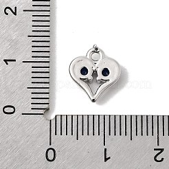 Латунные микро проложить кубического циркония подвески KK-L258-11P-01