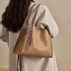 1 шт. плетеный хлопковый шнурок цветок ремешок на запястье подвеска украшения&nbsp;HJEW-LP0004-66C