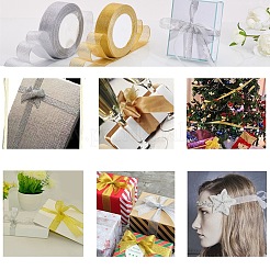 Блестящая металлическая лента OCOR-T001-38mm-JC