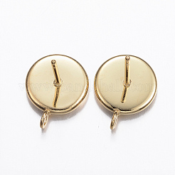 Серьги-гвоздики из нержавеющей стали 304&nbsp;STAS-G180-02G-8mm