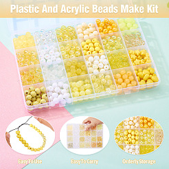 Пластиковые и акриловые бусины&nbsp;MACR-TA0002-14