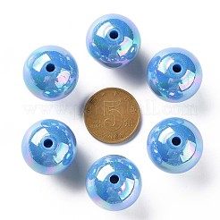 Непрозрачные акриловые бусины X-MACR-S370-D20mm-9