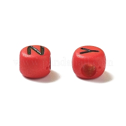 Непрозрачные акриловые бусины&nbsp;OACR-R005-02E