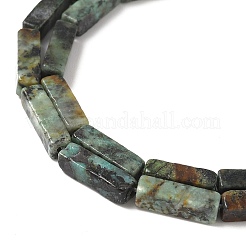 Бусы натуральная африканская бирюза (яшма) G-G837-02