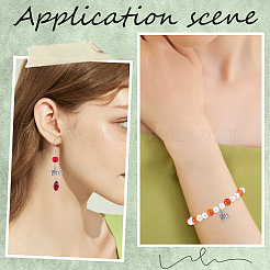 100шт подвески из сплава в тибетском стиле&nbsp;TIBE-SC0001-92