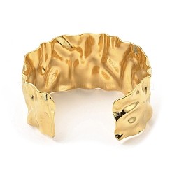 Текстурированные браслеты-манжеты из нержавеющей стали 304&nbsp;LS-BJEW-P302-13G