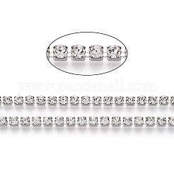 Железа горный хрусталь стразы цепи CH-YW0003-01B-NF