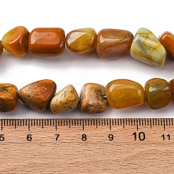 Природный агат бисер нитей&nbsp;G-RM241227-05