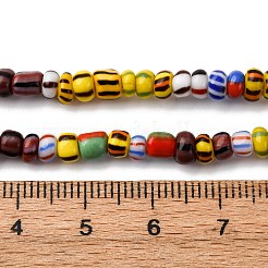 Бусы лэмпворк ручной работы BLOW-K001-01A-05