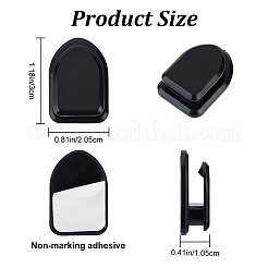 Автомобильные мини-крючки из смолы&nbsp;AJEW-WH0299-41