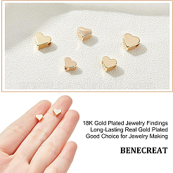 60шт 5 стильные латунные бусины KK-BC0002-95