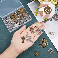 Подвески из сплава в тибетском стиле&nbsp;TIBEP-SC0002-21