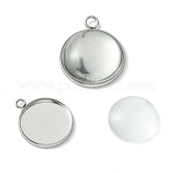 Набор для изготовления кулона с пустым куполом своими руками DIY-FS0005-47