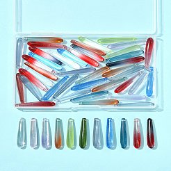 50 шт. подвески ручной работы в технике лэмпворк LAMP-FS0001-21