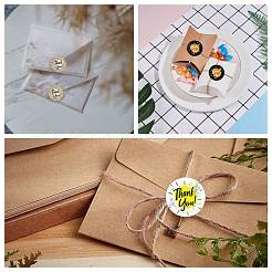 Слово спасибо самоклеющиеся бумажные наклейки&nbsp;DIY-M023-03