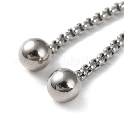 Регулируемая фурнитура для колец из не тускнеющей нержавеющей стали марки 304 STAS-P328-06B-P