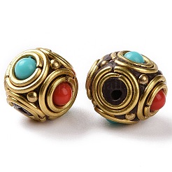 Индонезийские бусины ручной работы KK-G454-09G-01