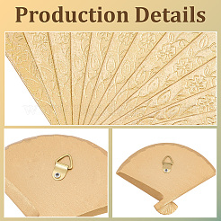 Веерообразный смоляной настенный&nbsp;AJEW-WH20067-039