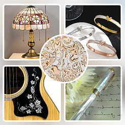 Листы винила пвх&nbsp;DIY-WH0409-04B