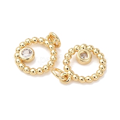 Латунные микро проложить кубического циркония подвески&nbsp;KK-D019-11G