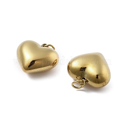 Подвески в форме сердца из нержавеющей стали 304&nbsp;STAS-D302-16G