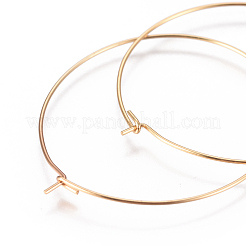 Фурнитура для сережек-колец из нержавеющей стали 304&nbsp;STAS-F227-54E-G