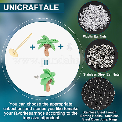 Набор для изготовления сережек своими руками DIY-UN0004-92-1