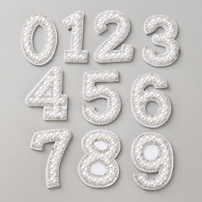 Заплатки из АБС-пластика и полиэстеровой ткани DIY-WH0888-577-1