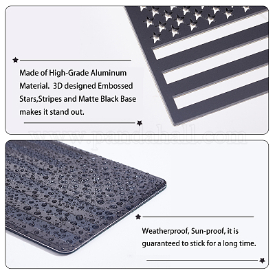 Алюминиевые и акриловые самоклеящиеся наклейки для автомобилей DIY-FH0004-26-1