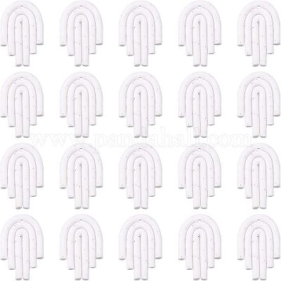 Кулоны из полимерной глины ручной работы 20шт. CLAY-CA0001-18-1