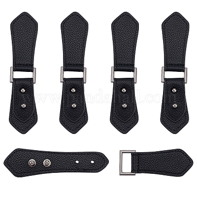 PU искусственная кожа пришить пряжки FIND-WH0111-197-1