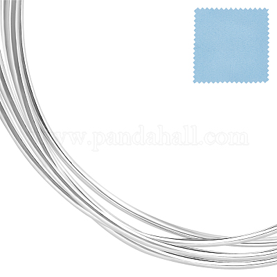 1.5 м очень мягкой проволоки 925 пробы серебра STER-BBC0008-84-1