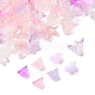 Акриловые колпачки для бусин смешанного стиля OACR-FS0002-50A-1