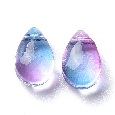 Прозрачные стеклянные бусины GGLA-M004-05A-09-1