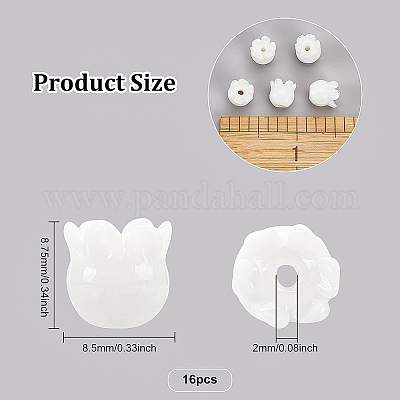 16шт стеклянные бусины GLAA-BC0001-18-1