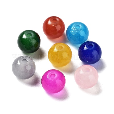 Круглые стеклянные бусины своими руками DIY-Z025-01A-1