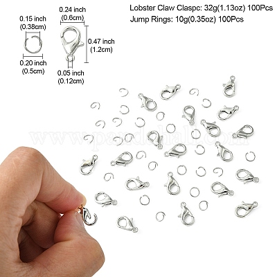 Карабин-лобстер из цинкового сплава FIND-FS0002-40P-1