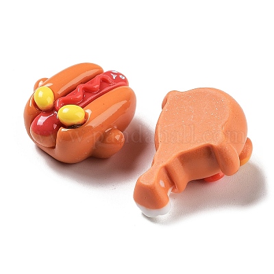 Кабошоны из непрозрачной смолы RESI-H155-07-1