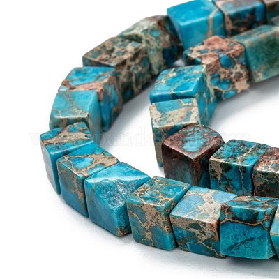 Натуральные имперские нитки из яшмы X-G-I248-02M-A-1