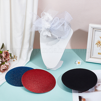 4 шт. 4-х цветная круглая основа для шляпы-чародея из ткани ЭВА для магии шляп FIND-BC0014-33-1