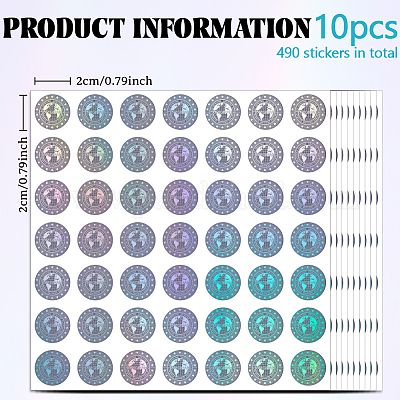 Водонепроницаемая самоклеящаяся лазерная наклейка для домашних животных STIC-WH0028-009-1