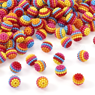 Смоляные бусины восковой ягоды&nbsp;RESI-TA0003-14A-1