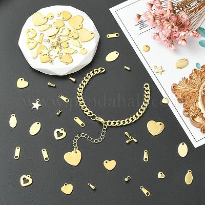 70 шт. 14 стиля 201 и 304 удлинитель цепи капля&nbsp;STAS-CJ0003-17-1