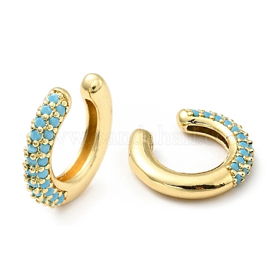 Серьги-каффы в форме буквы 