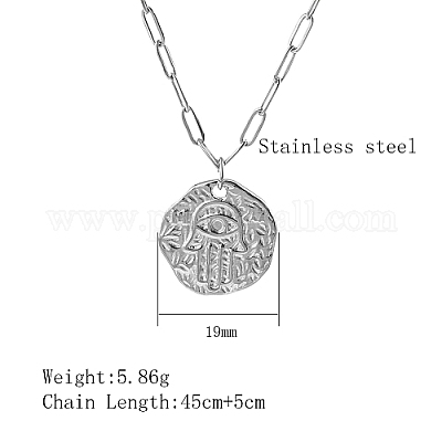 Не тускнеющие подвески из нержавеющей стали 304 QZ6999-6-1