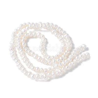 Нити из натурального культивированного пресноводного жемчуга PEAR-I007-07G-01B-1