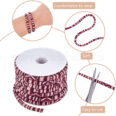1 рулон этнических шнуров из полиэстера&nbsp;OCOR-CY0002-53C-1