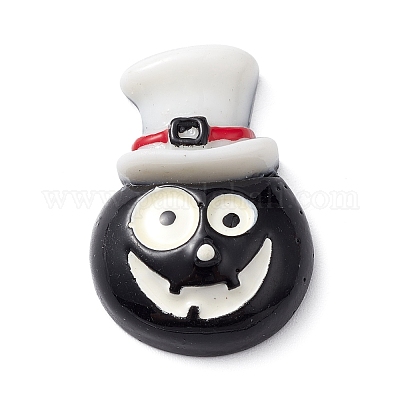 Кабошоны из непрозрачной смолы на Хэллоуин&nbsp;RESI-K019-53A-1